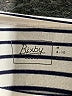 Bixby Nomad Stripes Ivory Short Sleeve Turtleneck Size M - photo 7