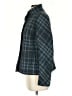 Talbots Plaid Teal Jacket Size 4 - photo 5