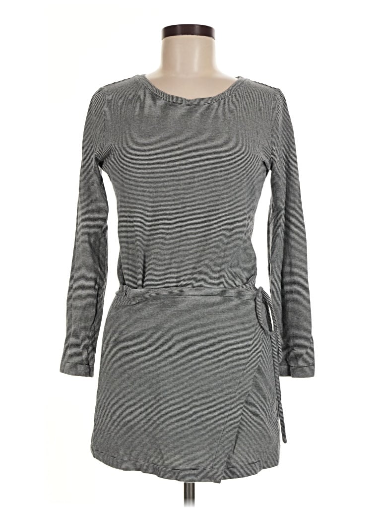 Pre-owned Avec Les Filles Casual Dress In Gray