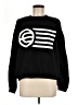 Assorted Brands Graphic Black Pullover Sweater Size M - photo 1