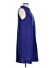 Dana Buchman 100% Polyester Solid Blue Casual Dress Size L - photo 4