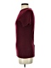 BCBGMAXAZRIA 100% Wool Burgundy Short Sleeve Top Size S - photo 5