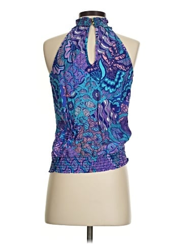 Alice & Trixie Sleeveless Silk Top (view 2)