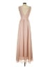Lulus 100% Polyester Tan Cocktail Dress Size S - photo 2