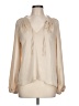 1.State 100% Polyester Ivory Long Sleeve Blouse Size L - photo 1