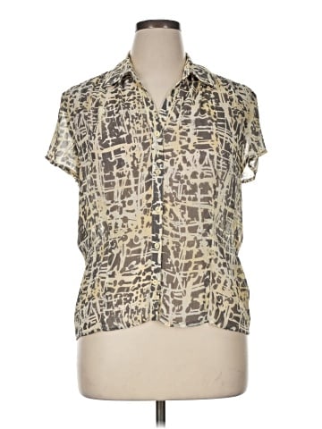 Jones Wear Short Sleeve Blouse (view 1)