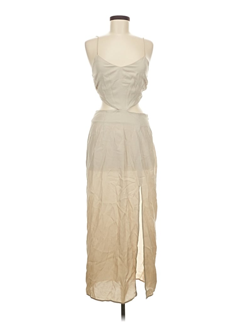 Pre-owned Zara Cocktail Dress In Ivory