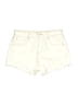 Garage Ivory Denim Shorts Size 5 - photo 1