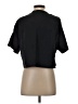 Athleta 100% Cotton Black Short Sleeve Turtleneck Size XXS - photo 2