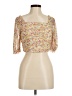 Rewind Yellow 3/4 Sleeve Blouse Size M - photo 1