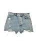 Zara Blue Denim Shorts Size 6 - photo 1