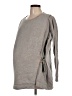 Seraphine Gray Pullover Sweater Size Lg Maternity - photo 1