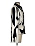 Shein 100% Polyester Print Ivory Long Sleeve Blouse Size XS - photo 4