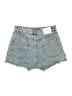 Zara Blue Denim Shorts Size 6 - photo 2