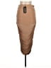 Boohoo Solid Tan Formal Skirt Size 10 - photo 2