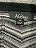 AGB Chevron-herringbone Black Cardigan Size 14 - photo 7