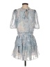 Drew Paisley Blue Cocktail Dress Size S - photo 1