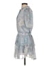 Drew Paisley Blue Cocktail Dress Size S - photo 5