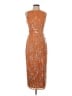 Mac Duggal 100% Polyester Orange Cocktail Dress Size 0 - photo 1