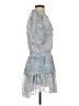 Drew Paisley Blue Cocktail Dress Size S - photo 4