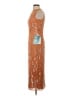 Mac Duggal 100% Polyester Orange Cocktail Dress Size 0 - photo 5