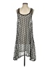 Assorted Brands Houndstooth Silver Casual Dress Size S (estimated) - photo 1