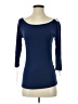 ModCloth Blue 3/4 Sleeve Top Size S - photo 1