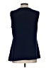 Elle Blue Sleeveless Blouse Size L - photo 2