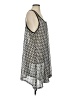 Assorted Brands Houndstooth Silver Casual Dress Size S (estimated) - photo 4