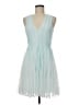 ASOS 100% Polyester Blue Cocktail Dress Size 6 - photo 1