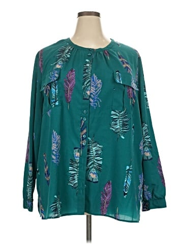Jaclyn Smith Long Sleeve Blouse (view 1)