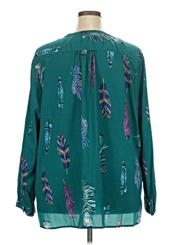 Jaclyn Smith Long Sleeve Blouse (view 2)