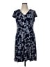 Studio One Blue Casual Dress Size XL - photo 1