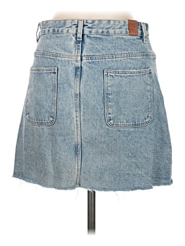 Zara TRF Denim Skirt (view 2)