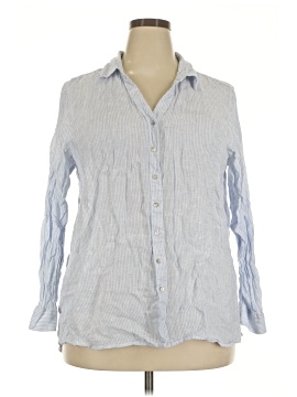 Sigrid Olsen Long Sleeve Button Down Shirt
