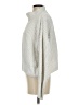 Double Zero 100% Polyester Solid Silver Turtleneck Sweater Size S - photo 5