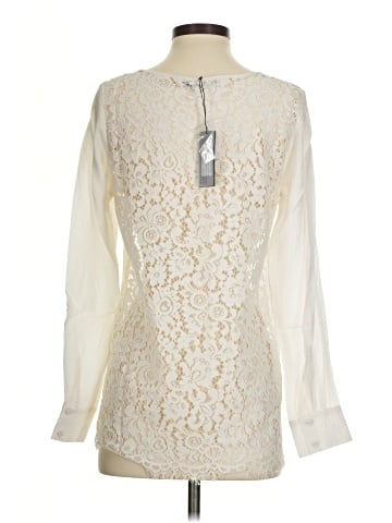 Falcon & Bloom Long Sleeve Silk Top (view 2)