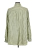 Max Studio Stripes Green Long Sleeve Blouse Size L - photo 2