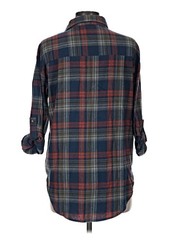 Love Notes 3/4 Sleeve Button-Down Shirt (view 2)