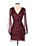 Parker Tweed Red Cocktail Dress Size 0 - photo 1
