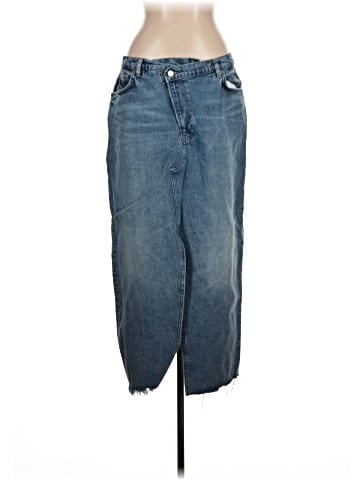 Reformation Jeans Denim Skirt (view 1)
