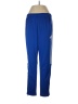 Adidas 100% Polyester Blue Track Pants Size L - photo 1