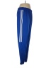 Adidas 100% Polyester Blue Track Pants Size L - photo 4