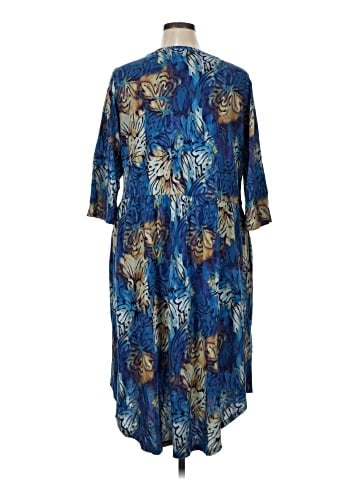 LOGO by Lori Goldstein Casual Dress (view 2)