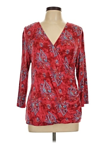 North Style 3/4 Sleeve Blouse (view 1)