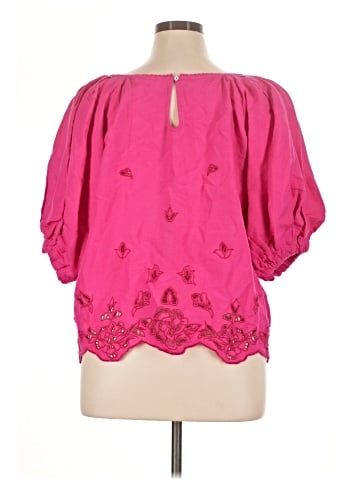 By Anthropologie Short Sleeve Blouse (view 2)
