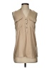 Stradivarius Tan Sleeveless Blouse Size S - photo 1