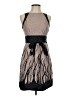 Hype Graphic Gray Black Cocktail Dress Size 4 - photo 1