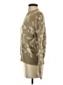 En Creme Animal Print Tan Pullover Sweater Size S - photo 5