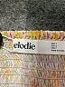 Elodie 100% Rayon Yellow Short Sleeve Blouse Size S - photo 7